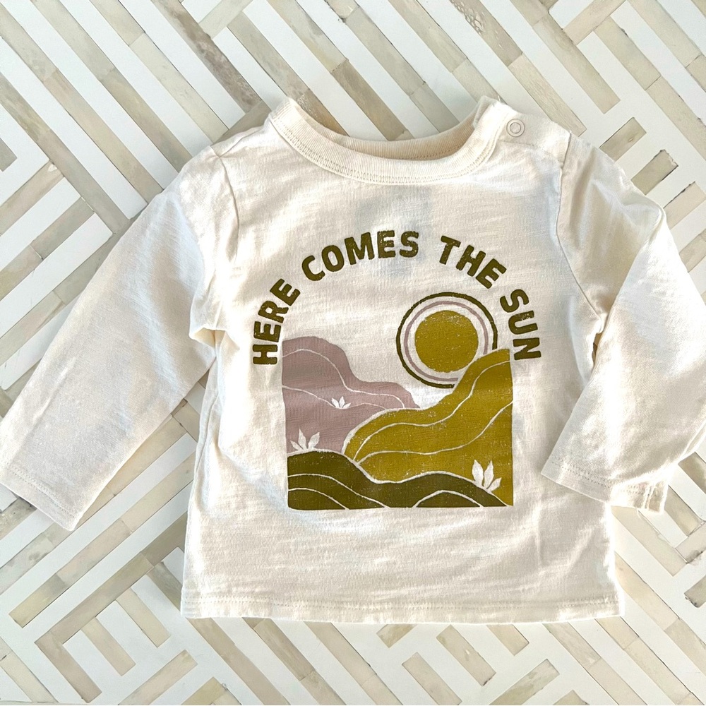 LITTLE CO. Here Comes the Sun Tee, 6mo